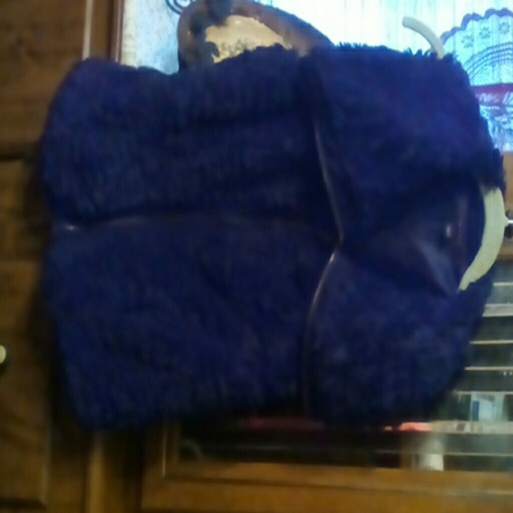 Faux fur ladies  vest